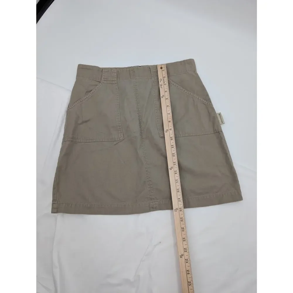 Route 66 Girls Tan Skirt 11/12 School Uniform Closet Staple